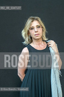 Rome July 4,2016..Concita De Gregorio, journalist and writer, leading signature of La Repubblica, the first woman director of Unity, photographed in Rome in the Basilica of Massenzio/Concita De Gregorio, giornalista e scrittrice, firma di punta de La Repubblica, prima donna direttrice dellUnità, fotografata a Roma nella Basilica di Massenzio.Photo: RINO BIANCHI ©Rino Bianchi/Rosebud2