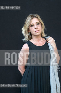 Rome July 4,2016..Concita De Gregorio, journalist and writer, leading signature of La Repubblica, the first woman director of Unity, photographed in Rome in the Basilica of Massenzio/Concita De Gregorio, giornalista e scrittrice, firma di punta de La Repubblica, prima donna direttrice dellUnità, fotografata a Roma nella Basilica di Massenzio.Photo: RINO BIANCHI ©Rino Bianchi/Rosebud2