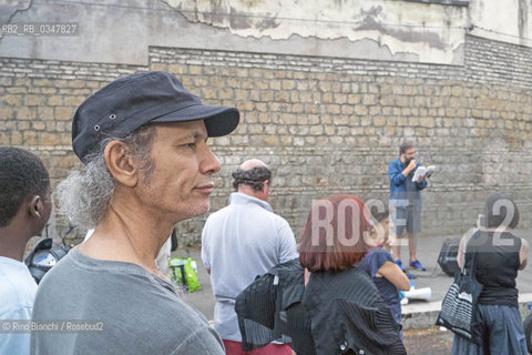 Rome July 25, 2016..Francisco Antonio Zorzo photographed on the occasion of reading organized by the Piccoli Maestri in support of Baobab experience/Francisco Antonio Zorzo fotografato in occasione della lettura organizzata dallAssociazione Piccoli Maestri a sostegno di Baobab experience..Photo: RINO BIANCHI ©Rino Bianchi/Rosebud2