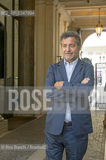 Rome June 22, 2016..Pietro Valsecchi, photographed in Rome, actor and film producer, CEO of Film Taodue which he founded with Camilla Nesbitt/Pietro Valsecchi, fotografato a Roma, attore e produttore cinematografico, amministratore delegato della Taodue Film che ha fondato con Camilla Nesbitt. .Photo: RINO BIANCHI ©Rino Bianchi/Rosebud2