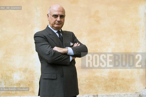 Rome November 22, 2016..Federico Motta, Italian publisher, President of the Italian Publishers (AIE), photographed in Romes Piazza di Pietra/Federico Motta, editore italiano, Presidente dellAssociazione Italiana Editori(AIE), fotografato a Roma in Piazza di Pietra..Photo: RINO BIANCHI ©Rino Bianchi/Rosebud2