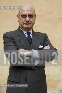 Rome November 22, 2016..Federico Motta, Italian publisher, President of the Italian Publishers (AIE), photographed in Romes Piazza di Pietra/Federico Motta, editore italiano, Presidente dellAssociazione Italiana Editori(AIE), fotografato a Roma in Piazza di Pietra..Photo: RINO BIANCHI ©Rino Bianchi/Rosebud2