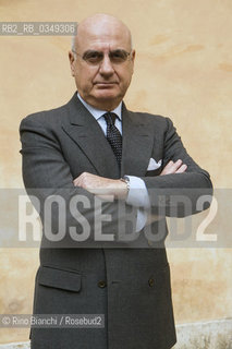 Rome November 22, 2016..Federico Motta, Italian publisher, President of the Italian Publishers (AIE), photographed in Romes Piazza di Pietra/Federico Motta, editore italiano, Presidente dellAssociazione Italiana Editori(AIE), fotografato a Roma in Piazza di Pietra..Photo: RINO BIANCHI ©Rino Bianchi/Rosebud2