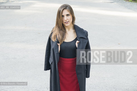 Rome October 17, 2016..Anna Giurickovic Dato, an expert in law and writer, photographed in Rome in Villa Borghese park/Anna Giurickovic Dato, esperta di diritto e scrittrice, fotografata a Roma nel parco di Villa Borghese..Photo: RINO BIANCHI ©Rino Bianchi/Rosebud2