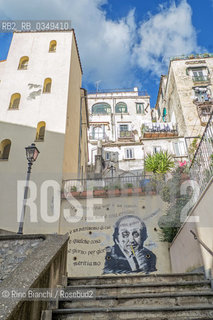 Salerno November 12, 2016..Interventions of Street Art in poetic Fornelle District in Salerno. The District, among the oldest in the city, as it dates back to the ninth century..Photo: RINO BIANCHI ©Rino Bianchi/Rosebud2