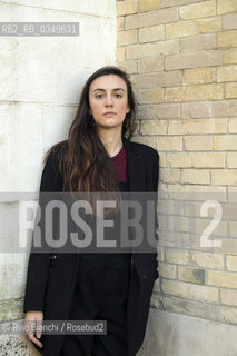 Rome December 15, 2016..Giulia Caminito, photographed in the Roman district of Testaccio, Italian writer, works for a Roman publishing house/Giulia Caminito, fotografata nel quartiere romano di Testaccio, scrittrice italiana, lavora per una casa editrice romana. .Photo: RINO BIANCHI ©Rino Bianchi/Rosebud2