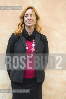 Rome February 3, 2017..Rossella Tempesta, Italian poet, photographed in Romes Piazza di Pietra/Rossella Tempesta, poetessa italiana, fotografata a Roma in Piazza di Pietra..Photo: RINO BIANCHI ©Rino Bianchi/Rosebud2