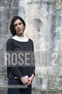 Rome February 10, 2017..Gaia Manzini, Italian writer, who made his debut in 2009 with the collection of stories of Nudo di famiglia (Fandango, Chiara Prize finalist), photographed in Rome in the park of Villa Celimontana/Gaia Manzini, scrittrice italiana, che ha esordito nel 2009 con la raccolta di racconti Nudo di famiglia (Fandango, finalista premio Chiara), fotografata a Roma nel parco di Villa Celimontana. .Photo: RINO BIANCHI ©Rino Bianchi/Rosebud2