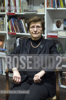 Rome March 7, 2017..Nicoletta Sipos, Italian journalist and writer, photographed in Rome in the Testaccio district/Nicoletta Sipos, giornalista e scrittrice italiana fotografata a Roma nel quartiere di Testaccio..Photo: RINO BIANCHI ©Rino Bianchi/Rosebud2