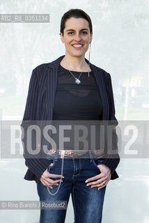 Rome March 17, 2017..Licia Troisi, Italian writer, photographed in Rome in the park of the former Olympic Village Roma 1960/Licia Troisi, scrittrice italiana, fotografata a Roma nel parco dellex Villaggio Olimpico Roma 1960..Photo:RINO BIANCHI ©Rino Bianchi/Rosebud2