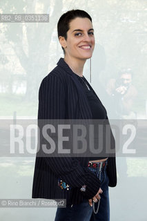 Rome March 17, 2017..Licia Troisi, Italian writer, photographed in Rome in the park of the former Olympic Village Roma 1960/Licia Troisi, scrittrice italiana, fotografata a Roma nel parco dellex Villaggio Olimpico Roma 1960..Photo: RINO BIANCHI ©Rino Bianchi/Rosebud2