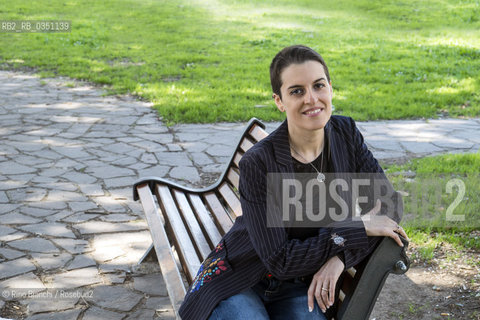 Rome March 17, 2017..Licia Troisi, Italian writer, photographed in Rome in the park of the former Olympic Village Roma 1960/Licia Troisi, scrittrice italiana, fotografata a Roma nel parco dellex Villaggio Olimpico Roma 1960..Photo: RINO BIANCHI ©Rino Bianchi/Rosebud2