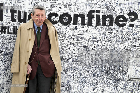 Rome March 18, 2017..Sergio Romano, historian, essayist, Italian diplomat, columnist for the Corriere della Sera photographed in Rome/Sergio Romano, storico, saggista, diplomatico italiano, editorialista del Corriere della Sera fotografato a Roma..Photo: RINO BIANCHI ©Rino Bianchi/Rosebud2