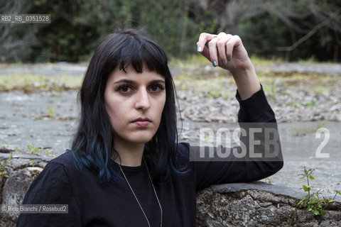 Rome March 18, 2017..Marta Zura-Puntaroni, photographed in Rome in the park of the Olympic Village/Marta Zura-Puntaroni, fotografata a Roma nel parco del Villaggio Olimpico..Photo: RINO BIANCHI ©Rino Bianchi/Rosebud2