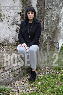 Rome March 18, 2017..Marta Zura-Puntaroni, photographed in Rome in the park of the Olympic Village/Marta Zura-Puntaroni, fotografata a Roma nel parco del Villaggio Olimpico..Photo: RINO BIANCHI ©Rino Bianchi/Rosebud2