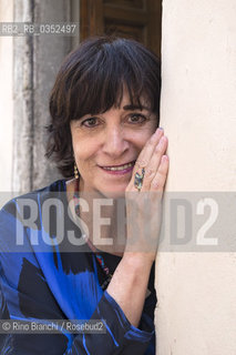 Perugia May 13, 2017..Rosa Montero Gayo, a Spanish journalist and writer, photographed in Perugia/Rosa Montero Gayo, giornalista e scrittrice spagnola, fotografata a Perugia..Photo: RINO BIANCHI ©Rino Bianchi/Rosebud2