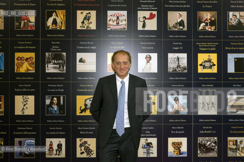 Turin May 19, 2017..Antonio Sellerio, a publisher, photographed in the Lingotto spaces during the 30th edition of the Turin Book Fair/Antonio Sellerio, editore, fotografato negli spazi del Lingotto durante la 30 edizione del Salone del Libro di Torino..Photo: RINO BIANCHI ©Rino Bianchi/Rosebud2