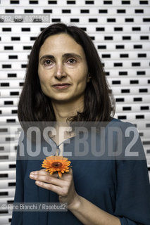 Rome February 9, 2017..Franca Mancinelli, Italian poet, photographed in Rome in Piazza di Pietra/Franca Mancinelli, poetessa italiana, fotografata a Roma in Piazza di Pietra. ©Rino Bianchi/Rosebud2