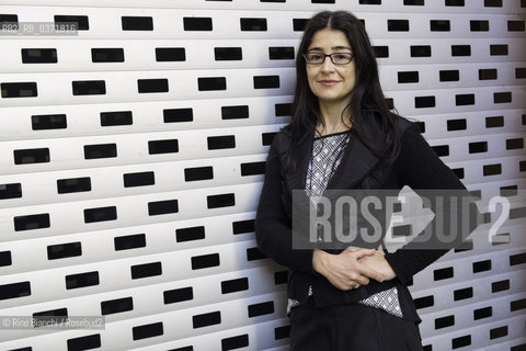 Rome February 9, 2018..Francesca Bellino, journalist and writer, photographed in Rome in Piazza di Pietra/Francesca Bellino, giornalista e scrittrice, fotografata a Roma in Piazza di Pietra ©Rino Bianchi/Rosebud2