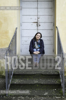 Rome March 8, 2018..Anna Lombardo, Italian poet, photographed in the garden of the Casa Internazionale delle Donne of Rome /Anna Lombardo, poetessa italiana, fotografata nel giardino della Casa Internazionale delle Donne di Roma. ©Rino Bianchi/Rosebud2