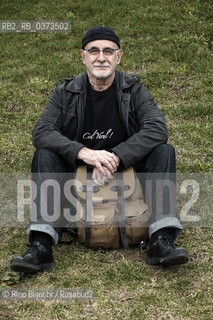 Rome March 17, 2018..Patrick Manoukian in literature Ian Manook, journalist, publisher, novelist and great traveler, photographed in Rome/Patrick Manoukian in letteratura Ian Manook, giornalista, editore, romanziere e grande viaggiatore, fotografato a Roma. ©Rino Bianchi/Rosebud2