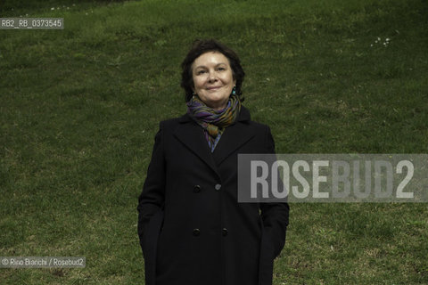 Rome March 18, 2018..Clara Sanchez, Spanish writer, photographed in Rome/Clara Sanchez, scrittrice spagnola, fotografata a Roma. ©Rino Bianchi/Rosebud2