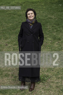 Rome March 18, 2018..Clara Sanchez, Spanish writer, photographed in Rome/Clara Sanchez, scrittrice spagnola, fotografata a Roma. ©Rino Bianchi/Rosebud2