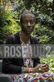 Turin May 10, 2018..Yewande Omotoso, writer, architect and designer originally from Barbados but resident in South Africa, photographed in the Lingotto spacec in Turin/Yewande Omotoso, scrittrice, architetto e designer originaria delle Barbarbados ma residente in Sud Africa, fotografata negli spazi del Lingotto a Torino. ©Rino Bianchi/Rosebud2