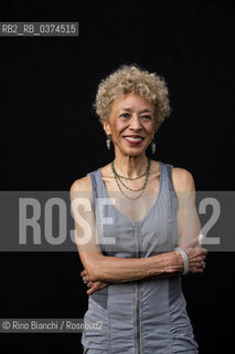 Rome July 3, 2018..Margo Jefferson, a professor at Columbia University, has written for years of literature and theater for Newsweek and The New York Times, winning in 1995 the Pulitzer for criticism, photographed in Rome in the spaces of the Basilica of Massenzio/Margo Jefferson, docente alla Columbia University, ha scritto per anni di letteratura e teatro per «Newsweek» e «The New York Times», vincendo nel 1995 il Pulitzer per la critica, fotografata a Roma negli spazi della Basilica di Massenzio ©Rino Bianchi/Rosebud2