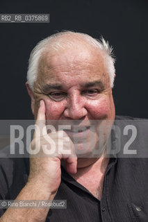 Rome September 11, 2018..William JR Curtis, architecture historian, author of Modern Architecture since 1900, He taught history and theory of architecture in the United States, Mexico, Europe, Asia and Australia, photographed in Rome in the MAXXI spaces.William JR Curtis, storico dellarchitettura, autore di Architettura Moderna dal 1900,  Ha insegnato storia e teoria dellarchitettura negli Stati Uniti, in Messico, in Europa, in Asia e in Australia, fotografato a Roma negli spazi del MAXXI. ©Rino Bianchi/Rosebud2