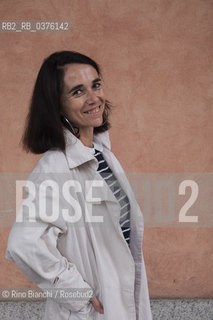 Rome October 10, 2018..Lisa Ginzburg writer, translator and Italian philosopher, photographed in Rome in the Esquilino district/Lisa Ginzburg scrittrice, traduttrice e filosofa italiana, fotografata a Roma nel quartiere Esquilino. ©Rino Bianchi/Rosebud2