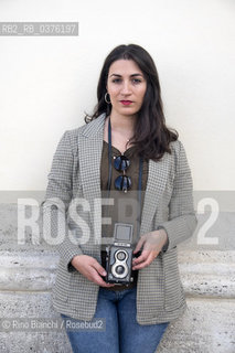 Rome October 9, 2018..Francesca Diotallevi writer, photographed in Rome, author of The Dark Rooms, Amedeo, je taime, Inside the wind blows and From your eyes only, novel that has the protagonist the photographer Vivian Maier/Francesca Diotallevi scrittrice, fotografata a Roma, autrice de Le stanze buie, Amedeo, je t’aime, Dentro soffia il vento e Dai tuoi occhi solamente, romanzo che ha come protagonista la fotografa Vivian Maier. ©Rino Bianchi/Rosebud2