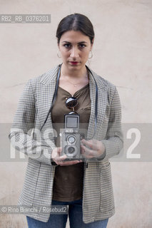 Rome October 9, 2018..Francesca Diotallevi writer, photographed in Rome, author of The Dark Rooms, Amedeo, je taime, Inside the wind blows and From your eyes only, novel that has the protagonist the photographer Vivian Maier/Francesca Diotallevi scrittrice, fotografata a Roma, autrice de Le stanze buie, Amedeo, je t’aime, Dentro soffia il vento e Dai tuoi occhi solamente, romanzo che ha come protagonista la fotografa Vivian Maier. ©Rino Bianchi/Rosebud2