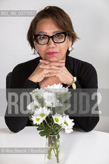 Blanca Moreno journalist and writer of Honduras, photographed in Rome in the spaces of the Hotel Ripa/Blanca Moreno giornalisrta e scrittrice dellHonduras, fotografata a Roma negli spazi dellHotel Ripa. ©Rino Bianchi/Rosebud2