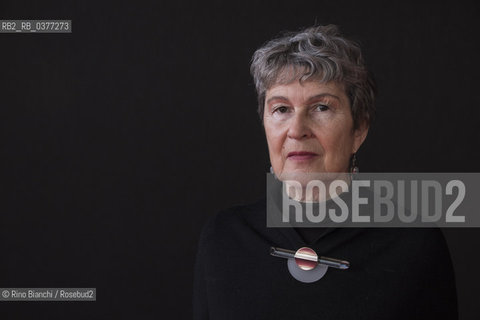 Rome December 8, 2018..Jane Sautière, French writer, photographed in Rome in the spaces of the La Nuvola Convention Center/Jane Sautière, scrittrice francese, fotografata a Roma negli spazi del Convention Center La Nuvola ©Rino Bianchi/Rosebud2