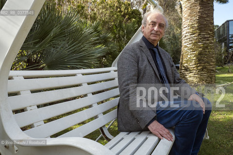 San Felice Circeo(LT) February 2019..Giulio Guidorizzi (Bergamo, 1948) Italian Greek author, translator, essayist and academic photographed in San Felice Circeo/Giulio Guidorizzi (Bergamo, 1948)  grecista, traduttore, saggista e accademico italiano fotografato a San Felice Circeo. ©Rino Bianchi/Rosebud2