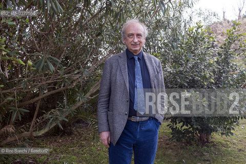 San Felice Circeo(LT) February 2019..Giulio Guidorizzi (Bergamo, 1948) Italian Greek author, translator, essayist and academic photographed in San Felice Circeo/Giulio Guidorizzi (Bergamo, 1948)  grecista, traduttore, saggista e accademico italiano fotografato a San Felice Circeo. ©Rino Bianchi/Rosebud2