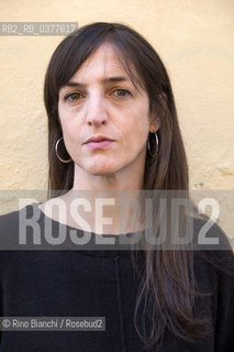 Rome February 15, 2018..Vera Giaconi, narrator, editor and freelance Uruguayan editor, photographed in Rome/Vera Giaconi, narratrice, editor e redattrice freelance uruguagia, fotografata a Roma. ©Rino Bianchi/Rosebud2