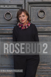 Rome February 15, 2019..Isabella Panfido, poet, translator, journalist and radio host, photographed in Rome/Isabella Panfido, poetessa, traduttrice, giornalista e  conduttrice radiofonica, fotografata a Roma. ©Rino Bianchi/Rosebud2