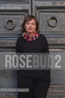 Rome February 15, 2019..Isabella Panfido, poet, translator, journalist and radio host, photographed in Rome/Isabella Panfido, poetessa, traduttrice, giornalista e  conduttrice radiofonica, fotografata a Roma. ©Rino Bianchi/Rosebud2