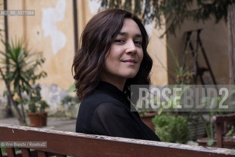 Rome 10 March, 2018..Simonetta Sciandivasci, journalist and writer, photographed in Rome in the spaces of Casa Internazionale delle Donne/Simonetta Sciandivasci, giornalista e scrittrice, fotografata a Roma negli spazi della Casa Internazionale delle Donne. ©Rino Bianchi/Rosebud2