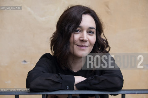 Rome 10 March, 2018..Simonetta Sciandivasci, journalist and writer, photographed in Rome in the spaces of Casa Internazionale delle Donne/Simonetta Sciandivasci, giornalista e scrittrice, fotografata a Roma negli spazi della Casa Internazionale delle Donne. ©Rino Bianchi/Rosebud2