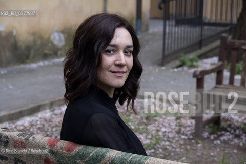 Rome 10 March, 2018..Simonetta Sciandivasci, journalist and writer, photographed in Rome in the spaces of Casa Internazionale delle Donne/Simonetta Sciandivasci, giornalista e scrittrice, fotografata a Roma negli spazi della Casa Internazionale delle Donne. ©Rino Bianchi/Rosebud2