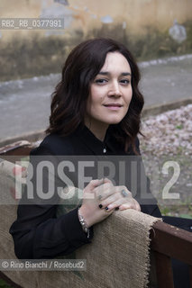 Rome 10 March, 2018..Simonetta Sciandivasci, journalist and writer, photographed in Rome in the spaces of Casa Internazionale delle Donne/Simonetta Sciandivasci, giornalista e scrittrice, fotografata a Roma negli spazi della Casa Internazionale delle Donne. ©Rino Bianchi/Rosebud2