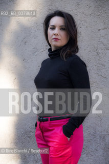 Rome March 29, 2019..Melissa Panarello, also known as Melissa P., writer, television author, astrology expert, photographed in Rome in the park of Villa Celimontana/Melissa Panarello, nota anche come Melissa P., scrittrice, autrice televisiva, esperta di astrologia, fotografata a Roma nel parco di Villa Celimontana. ©Rino Bianchi/Rosebud2