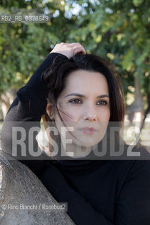 Rome March 29, 2019..Melissa Panarello, also known as Melissa P., writer, television author, astrology expert, photographed in Rome in the park of Villa Celimontana/Melissa Panarello, nota anche come Melissa P., scrittrice, autrice televisiva, esperta di astrologia, fotografata a Roma nel parco di Villa Celimontana. ©Rino Bianchi/Rosebud2