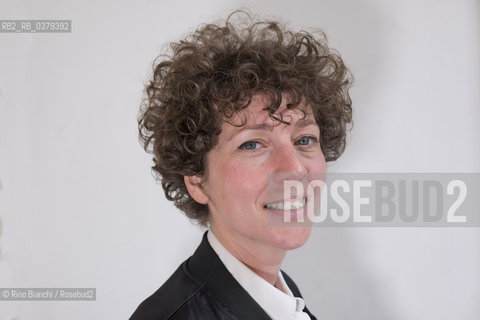 Rome May 14, 2019..Sasha Marianna Salzmann, German playwright of Russian origin, essayist, theater curator and novelist. She is author in residence at the Maxim Gorki Theater in Berlin where she was artistic director of the theater studio, Studio Я, from 2013 to 2015, photographed in Rome in the Casa delle Letterature spaces/Sasha Marianna Salzmann, drammaturga tedesca di origine russa, saggista, curatrice teatrale e romanziera. È autrice in residenza al Maxim Gorki Theatre di Berlino dove è stata direttrice artistica dello studio teatrale, Studio Я, dal 2013 al 2015, fotografata a Roma negli spazi della Casa delle Letterature. ©Rino Bianchi/Rosebud2