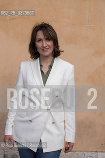 Rome May 22, 2019..Cristina Cassar Scalia, originally from Noto, ophthalmologist and writer, photographed in Rome/Cristina Cassar Scalia, originaria di Noto, medico oftalmologo e scrittrice, fotografata a Roma. ©Rino Bianchi/Rosebud2