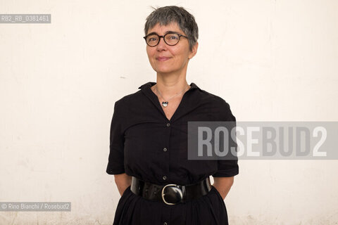 Conversano(BA) September 28, 2019..Joelle Jolivet, internationally renowned illustrator, photographed in Conversano/Joelle Jolivet, illustratrice di fama internazionale fotografata a Conversano. ©Rino Bianchi/Rosebud2