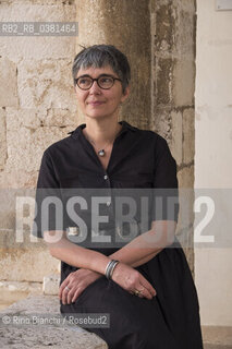 Conversano(BA) September 28, 2019..Joelle Jolivet, internationally renowned illustrator, photographed in Conversano/Joelle Jolivet, illustratrice di fama internazionale fotografata a Conversano. ©Rino Bianchi/Rosebud2